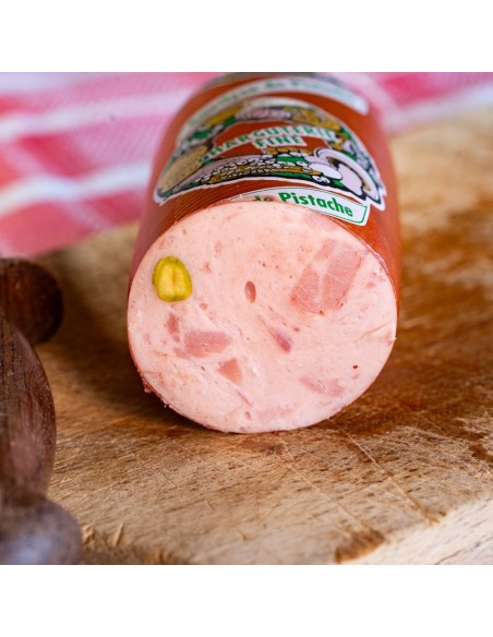 saucisse à la pistache alsacienne