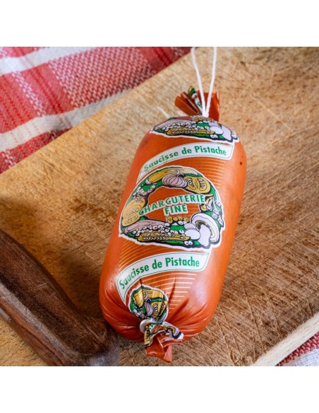 saucisse pistache charcuterie alsacienne