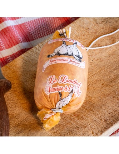 saucisse à l'ail artisanale