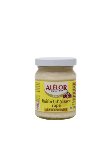 raifort d'alsace rapé mayonnaise